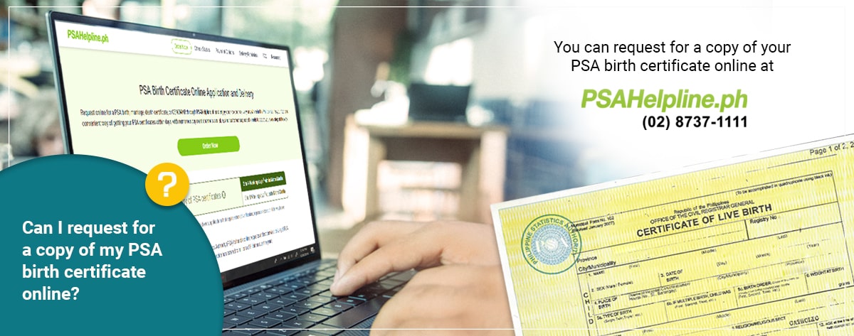 How to order PSA birth certificate online