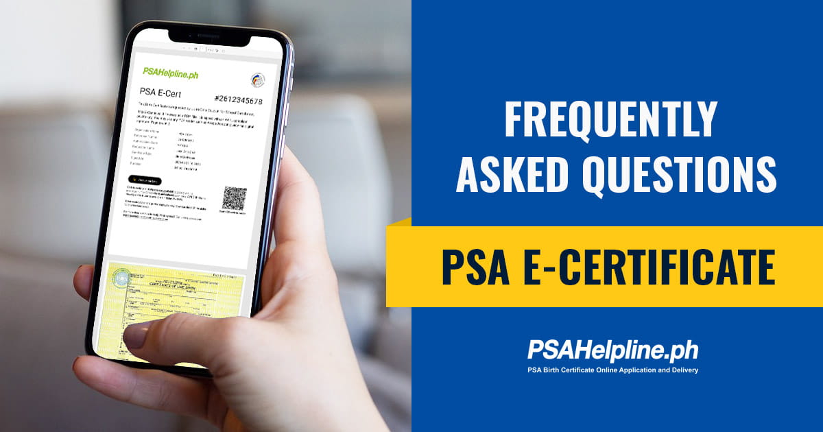 Frequently asked questions on getting your official PSA birth certificate via PSAHelpline.ph for easy PSA online use.