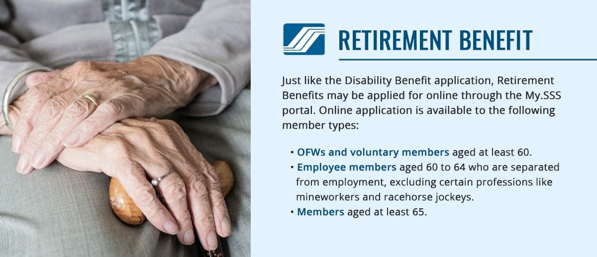 Requirements for SSS retirement benefits