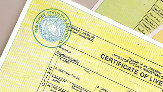 How to get PSA birth certificate online