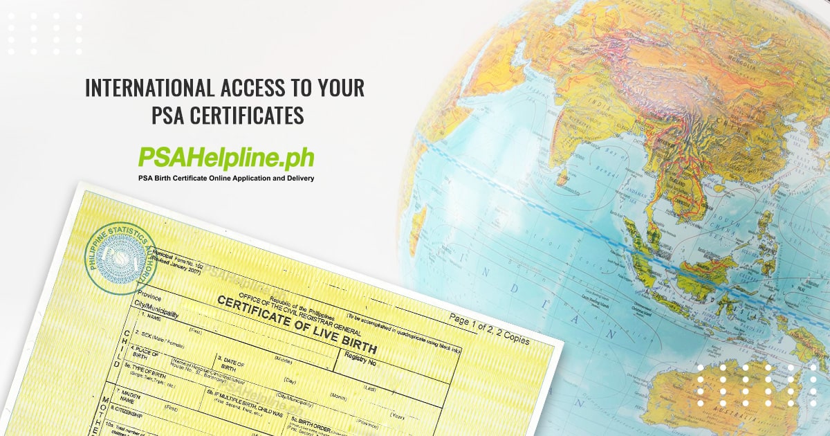Get PSA birth certificate online for travel, school, and major life events. Fast and convenient