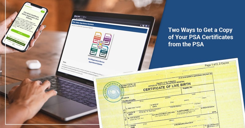 How To Get A PSA Birth Certificate Walk in And Online