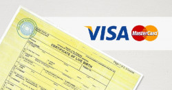 Pay for your PSA Birth certificate using Visa and Master card