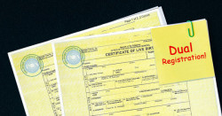 Dual registration of PSA birth certificate to correct errors in previously registered birth certificate.