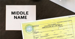 How to put the correct middle name on your PSA birth certificate